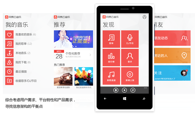 网易云音乐WP1.0设计项目实战3
