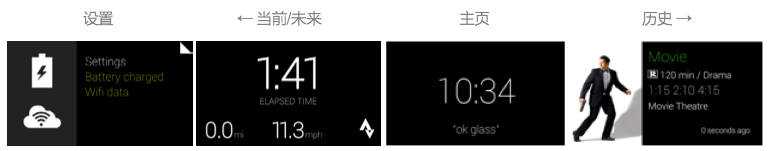 Google Glass界面设计指南1