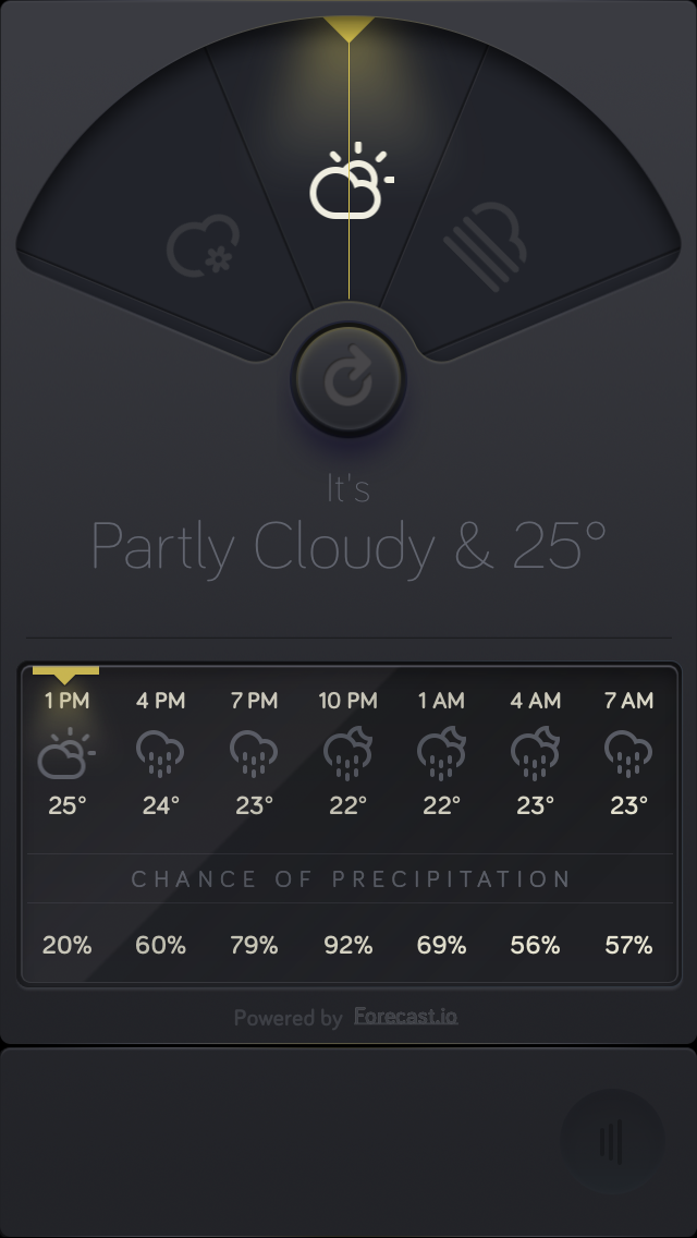 天气类IPHONE APP设计欣赏5