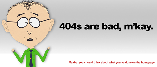 15个制作404错误页面的优秀案例5