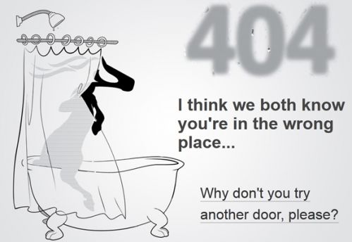 15个极具创意的自定义 404 错误页面8