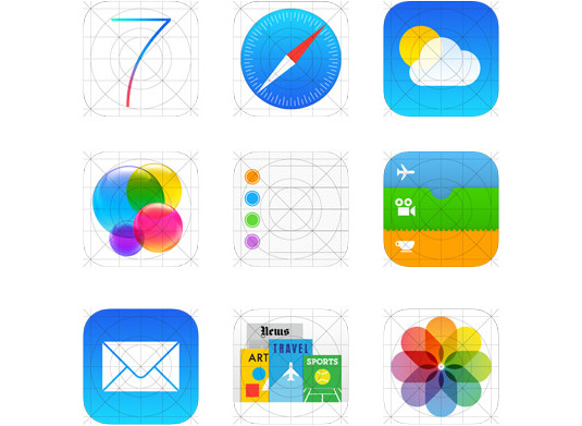 IOS7图标设计的七条黄金法则3