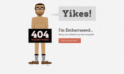 15个极具创意的自定义 404 错误页面1