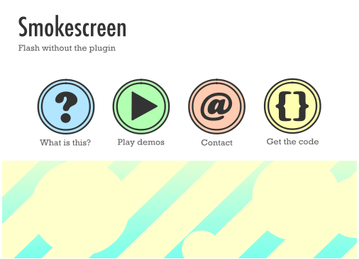 Smokescreen计划：用HTML5实现Flash1