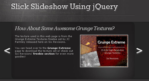 59款很酷的 jQuery 幻灯片演示和下载40