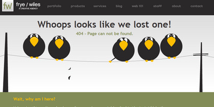 35个很有创意的404错误页面5