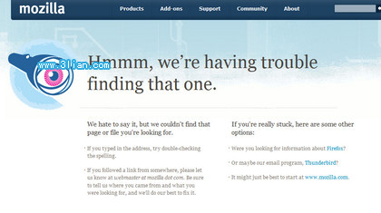 35个很有创意的404错误页面6