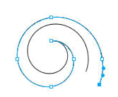 Fireworks制作螺旋效果流线字6