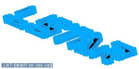 Firewoks制作立体黑水晶质感文字7