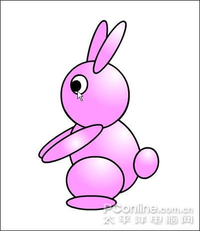 Flash设计制作可爱的小兔子跷跷板动画实例教程18