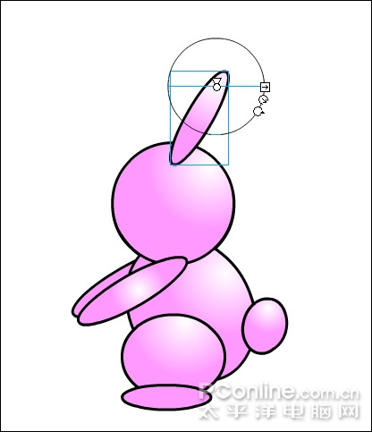 Flash设计制作可爱的小兔子跷跷板动画实例教程15