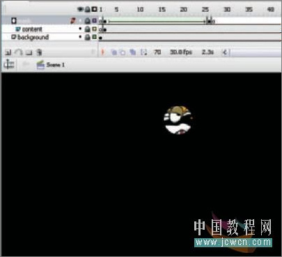 Flash CS3打造光圈动画效果6