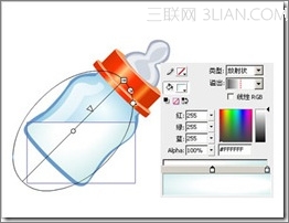 FLASH CS3 打造一个小奶瓶图标33