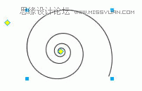 Fireworks制作螺旋效果流线字3