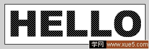 Flash文字特效系列教程：线框字4