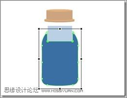 Flash绘图功能制作奶瓶标志12