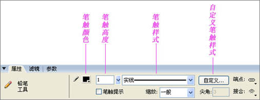 flash基础教程-铅笔绘图工具4