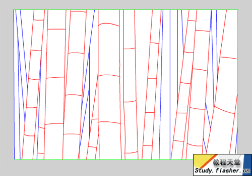 Flash制作漂亮逼真的竹林4