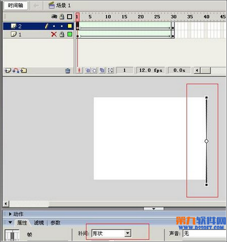 Flash遮罩制作图片切换特效5