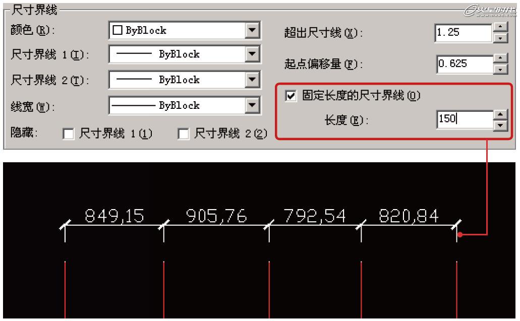 AutoCAD标注及图层使用教程12