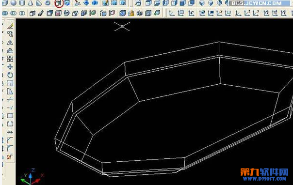 AutoCAD制作逼真盘子6