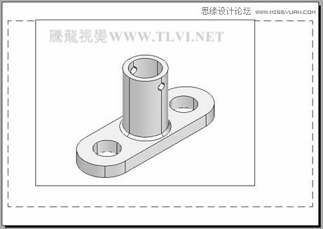 AutoCAD实例教程：中并列视口的打印输出6