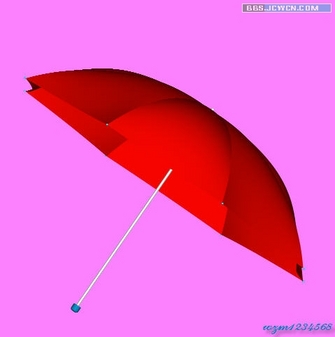 Auto CAD雨伞建模教程13