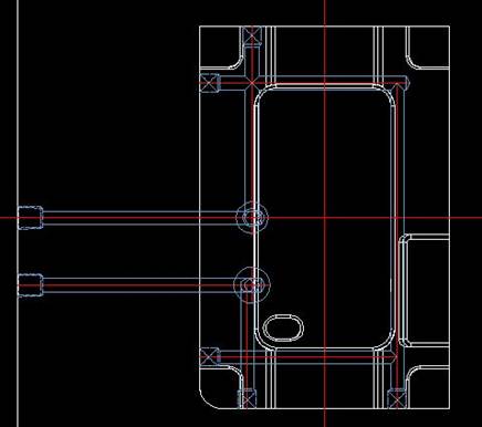 浩辰燕秀模具绘制iphone4保护壳的方法3