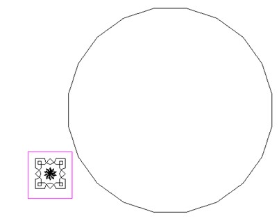 浩辰CAD2012教程之块填充实例4