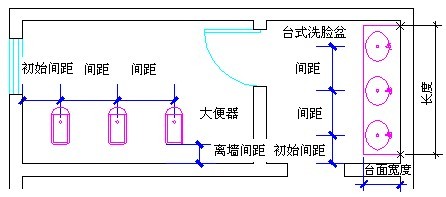 怎样使用建筑洁具布置功能3