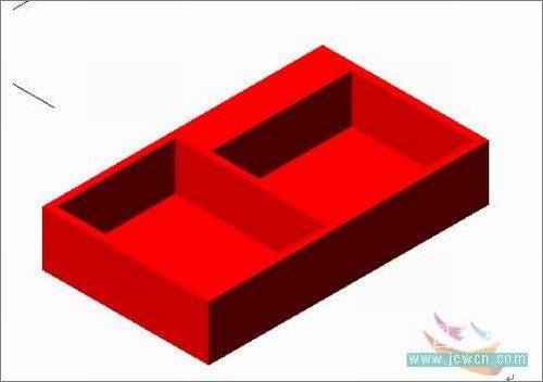 AutoCAD教程：厨房用的水槽建模方法2