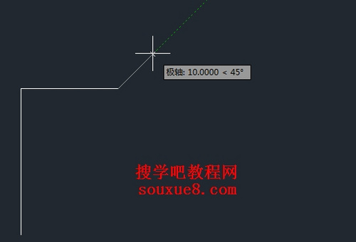 AutoCAD2013极轴追踪绘制图形13