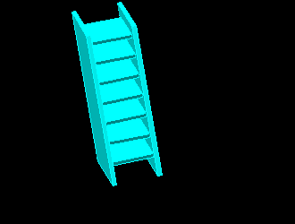 AutoCAD三维建模 02—拉升、复制移动1