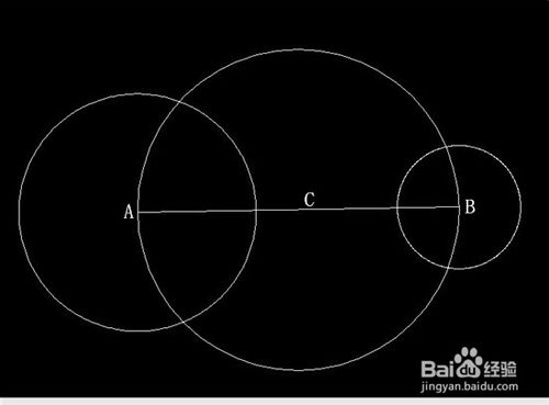 用CAD怎么画二个圆的切线？2