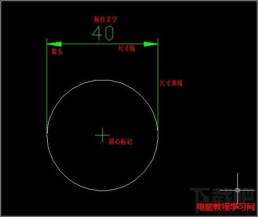 如何正确使用AutoCAD2008尺寸标注1