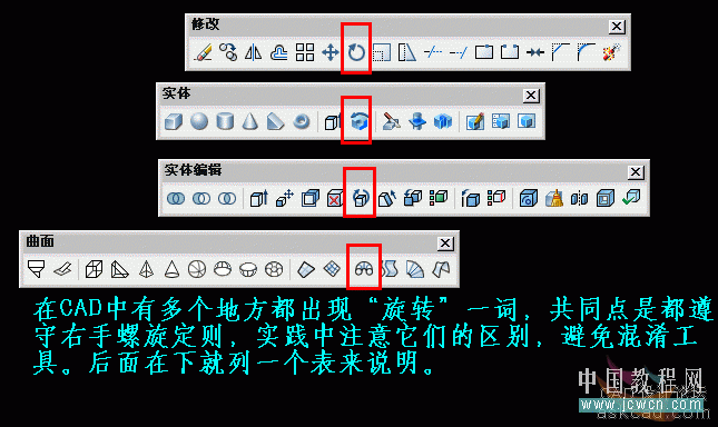 AutoCAD三维基础教程：右手螺旋定则27