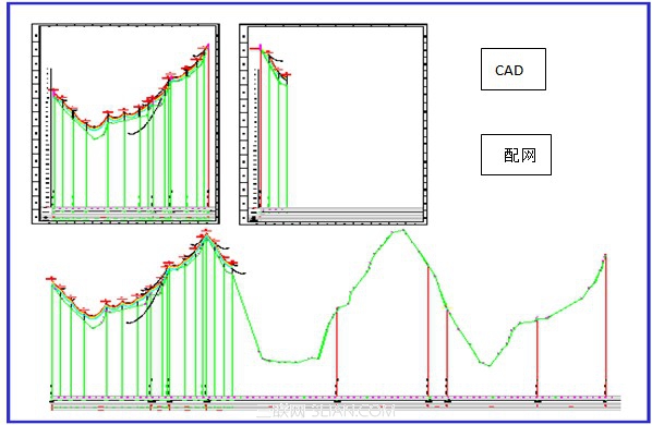 浩辰CAD电力软件配网线路轻松解决断面图幅过长教程2