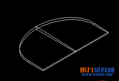 AutoCAD设计一把梳子的教程4