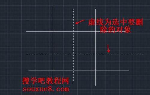 AutoCAD2013修剪对象功能22