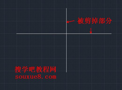 AutoCAD2013修剪对象功能4