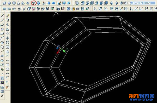 AutoCAD制作逼真盘子教程8