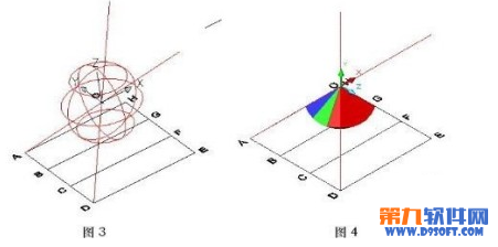 如何在AutoCAD中绘制排球三维建模3