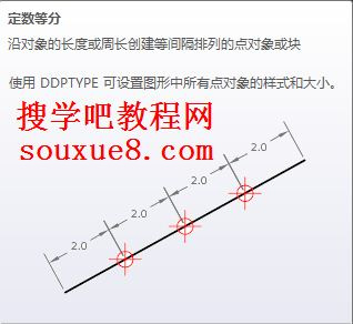 AutoCAD2013绘制定数等分点1