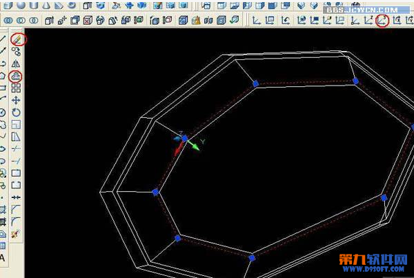 AutoCAD制作逼真盘子教程7