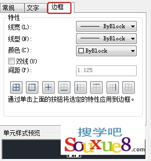 AutoCAD2013设置表格样式详解9