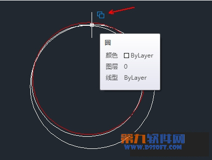 AutoCAD选择循环工具使用教程2