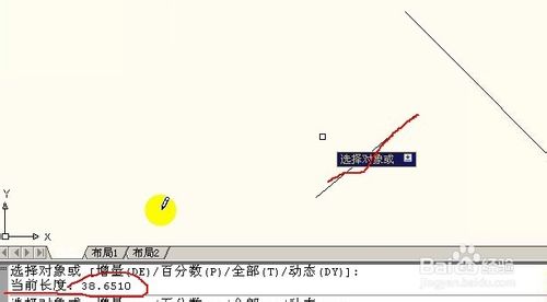 AutoCAD拉长命令工具4