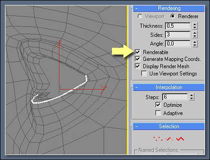 3Dmax绝妙的眼睫毛制作方法4