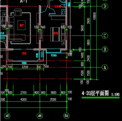 浩辰CAD建筑教程之高层住宅设计1