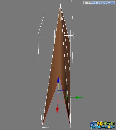 3Dmax制作千纸鹤多边形建模教程5